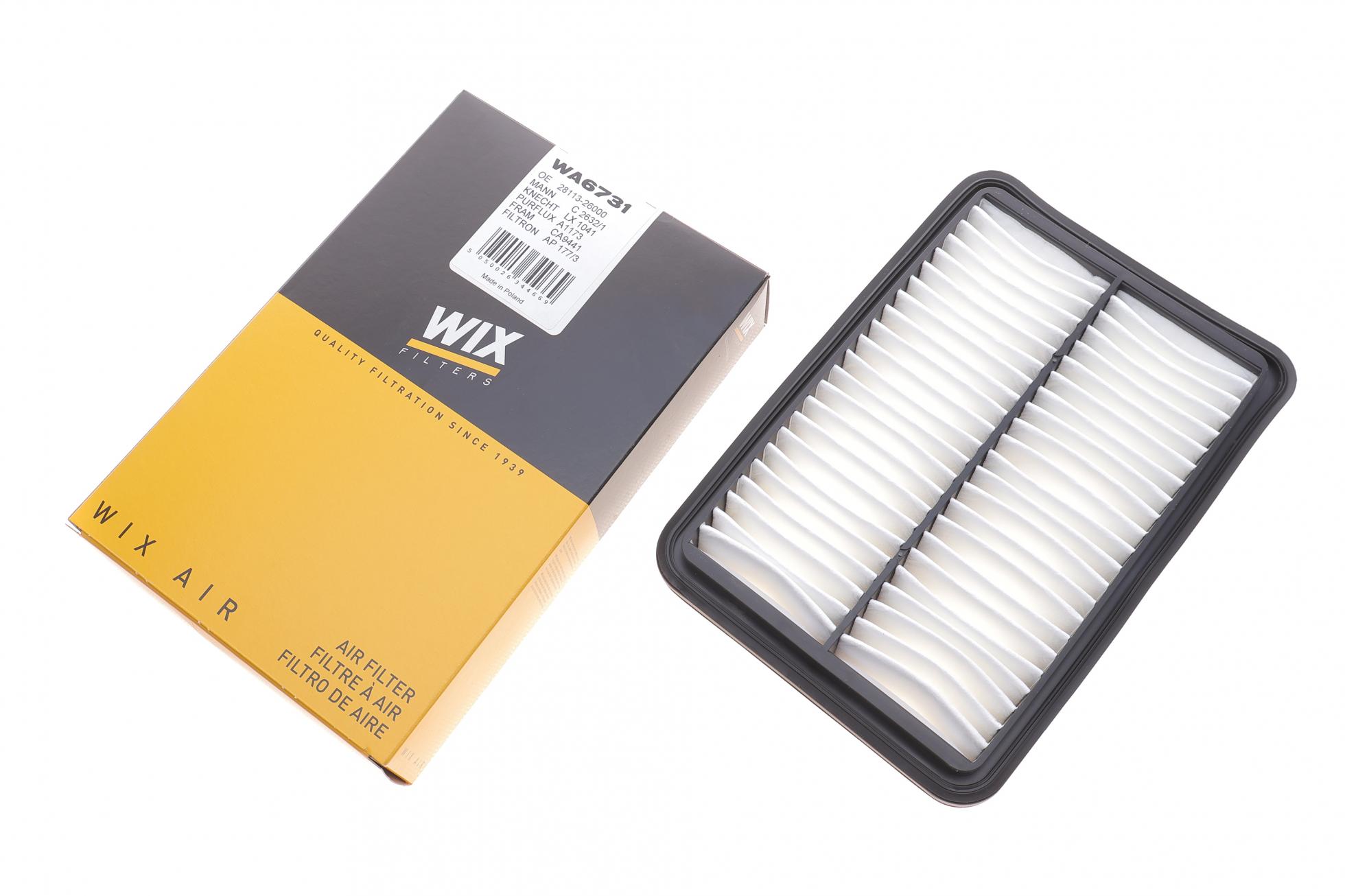 WA6731 WIX FILTERS